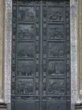 La réplica de la Puerta del Paraíso florentina
