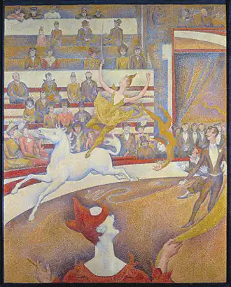 El circo, 1891, Museo de Orsay, París