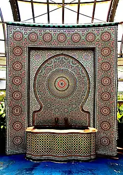 Fuente típica regalo de Marruecos.