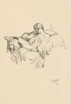 Joven leyendo (1898)