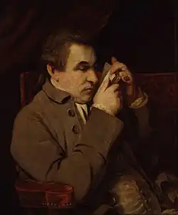 Giuseppe Baretti, por Joshua Reynolds