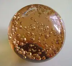 Pisapapeles de cristal