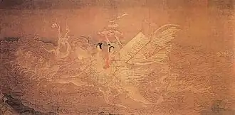 "Ninfa en el río Luo" (detalle).