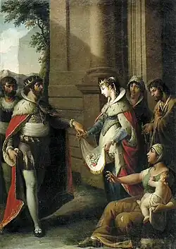 El milagro de Santa Casilda de Toledo (c. 1820). Colección particular.