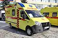 Ambulancia "GAZ-A21R22", basada en el chasis del GAZelle-Next