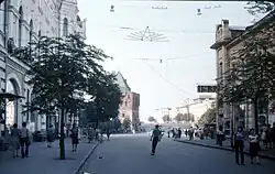 Unión soviética. Sverdlov Calle, 1985