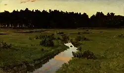 Tarde sobre el pantano, de Kallstenius, 1900.