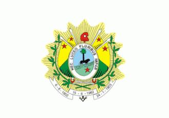 Bandera insignia del gobernador del estado de Acre.