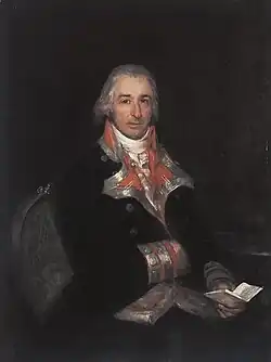 Francisco de Goya — Retrato de don José Queraltó como doctor del ejército