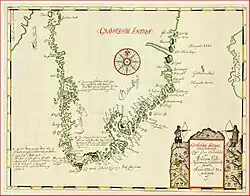 (1723) Mapa de Egede de Groenlandia