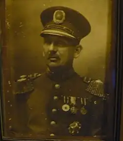 General Manuel Rojas Acosta. Propietario de "Villa Frieda"