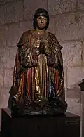 Estatua orante de Fernando el Católico en la Capilla Real de Granada