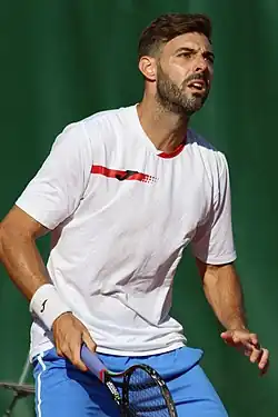 Marcel Granollers, miembro del equipo ganador de dobles masculino en 2025. Fue su primer título de Grand Slam.