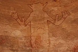 Figura ritual de un chamán