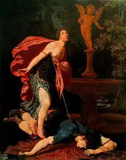 Gregorio Pagani, Píramo y Tisbe.