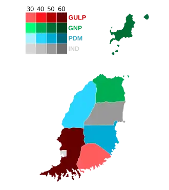 Elecciones generales de Granada de 1957