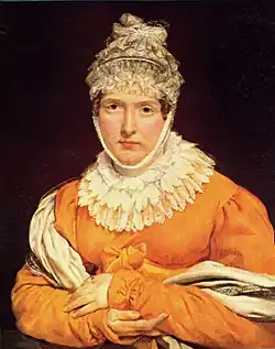 Retrato de Madame Récamier por Antoine-Jean Gros (1825)