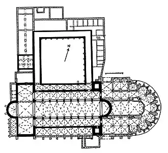 Planta de Georg Dehio (1954)[1]​