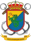 Emblema del Grupo de Movilidad Anfibia de la Brigada de Infantería de Marina "Tercio de Armada"