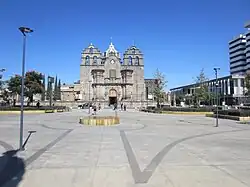 Jardín del Santuario.