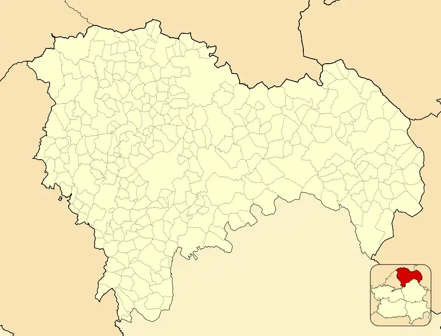 Guadalajara ubicada en Provincia de Guadalajara