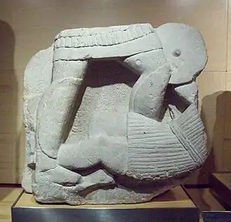 Detalle de unos guerreros de Osuna (conjunto B)