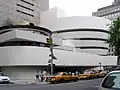 Exterior del museo Guggenheim de Nueva York.