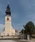 Gunskirchen, la iglesia catolica: Pfarrkirche heilige Martin