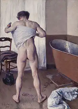Gustave Caillebotte: Hombre en el baño (1884).