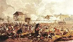 Print of the Battle of Raab