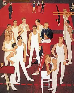 Gymnasts of USSR, 1964