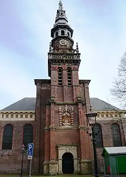 Iglesia Nueva de Haarlem (1645-1649), obra de Jacob van Campen
