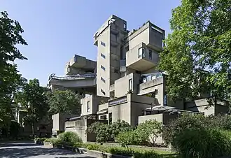 Habitat 67, Montreal, Canadá, año 1967.