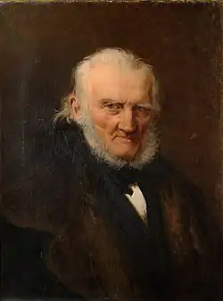 Retrato de su padre (década de 1870)