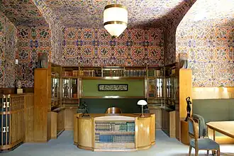 Interior de Hohenhof, de Van de Velde.[22]​