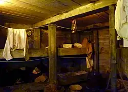 Literas para pasajeros de 3.ª clase