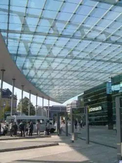 Estación Central de omnibus (Zentraler Omnibusbahnhof) en Hamburgo (Alemania)