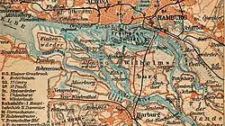 Alrededores de Hambrugo en 1915