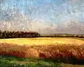Campo de cereales (pintura al óleo,1921)