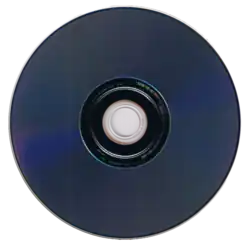 Reverso de un HD-DVD