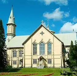 La iglesia luterana de Heinävesi