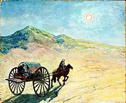 Mondnacht in der usbekischen Wüste (1940)