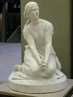 Henri Chapu, Jeanne d'Arc (1872), París, museo de Orsay