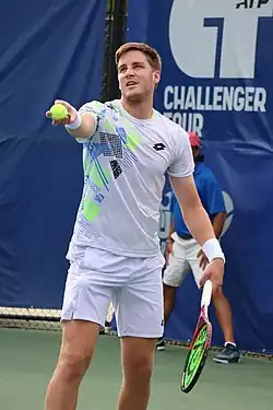 Henry Patten formó parte del equipo de dobles masculino ganador de 2024. Fue su primer título importante.