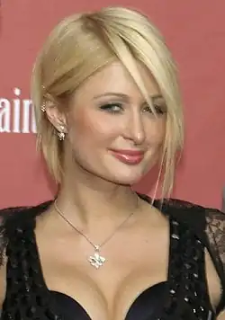 Imagen de Paris Hilton en los Scream Awards del 2007.