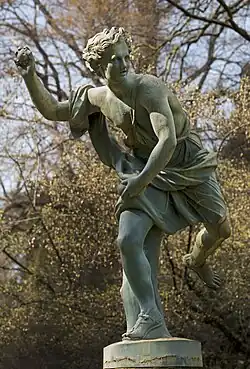 "Hippomène", estatua de Guillaume Coustou.