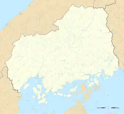 Hiroshima ubicada en Prefectura de Hiroshima