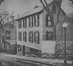 La casa en su primera ubicación