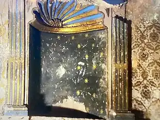 Hornacina antes de su restauración-Iglesia Santiago Sigüenza