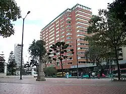 Vista hotel desde la Carrera 10